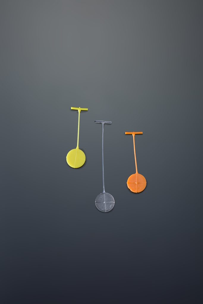 Round pedal standard tag pin
