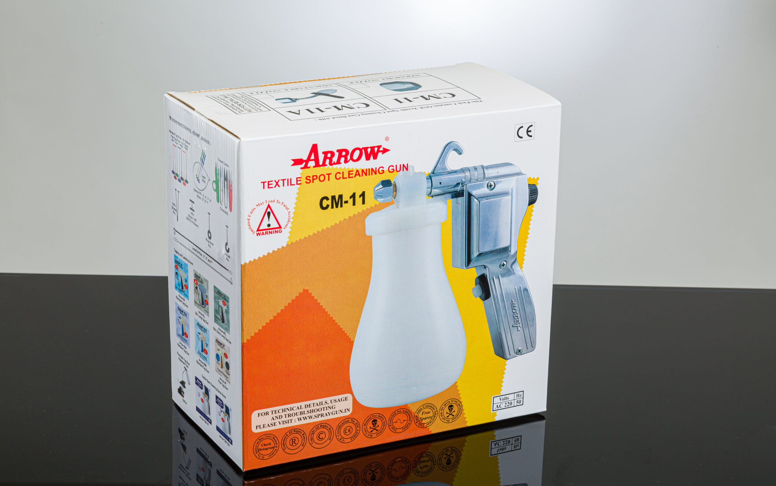 Arrow CM 11 spray gun packaging