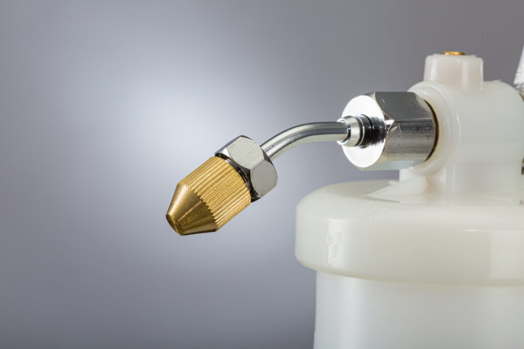 Wonder TS 11A spray gun nozzle close-up
